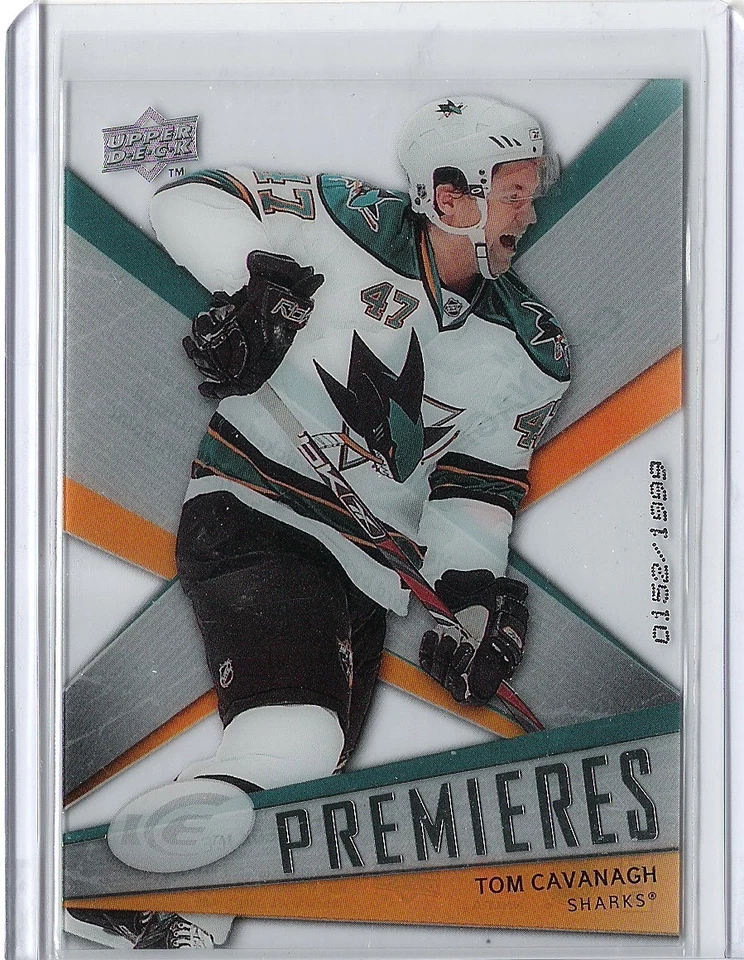 08-09 2008-09 UPPER DECK ICE TOM CAVANAGH ROOKIE PREMIERES /1999 103 SHARKS - Image 1 of 1