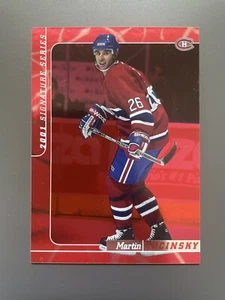 2000-01 ITG Be A Player Signature Series Ruby /200 Martin Rucinsky #200 - Picture 1 of 2