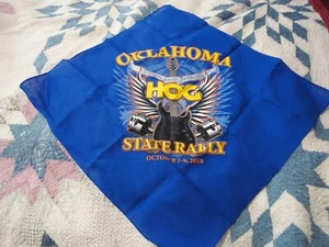 Harley Owners Bandana Oklahoma Rally 2010 Vintage OS - Bild 1 von 7