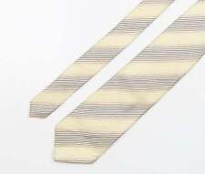 Soprano Mens Multicoloured Striped Silk Pointed Tie One Size