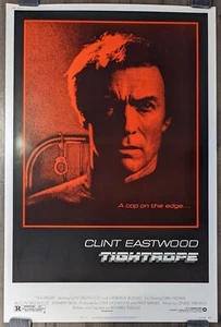 Póster original de la película Tightrope (1984) 40x60 numerado laminado, Clint Eastwood - Imagen 1 de 12