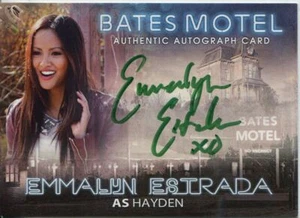 Bates Motel Season 1 Autograph Card Emmalyn Estrada as Hayden - Picture 1 of 1