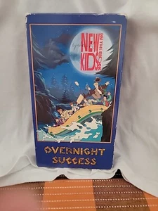 H3 New Kids On The Block Overnight Sucess Animated Series VHS Cartoon NKOTB  - Imagen 1 de 6