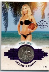 2025 Bench Warmer Girls of Summer - Coin Beach Card - Peggy Tanous 1/2 - Picture 1 of 1