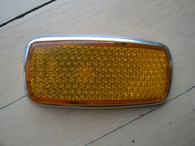 BMW E10 2002 ti tii Original Frontal Amarillo Lateral Marcador Luz Lente Y Bisel L R Foto 1 de 4