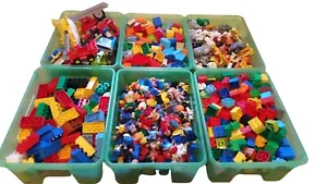 Lego Duplo 100 Pezzi Starter Set Collezione Animali Veicolo Pietre Personaggi Piastra - Foto 1 di 5