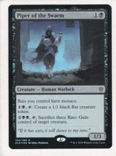 Magic: MTG: Throne of Eldraine: Foil: Piper of the Swarm