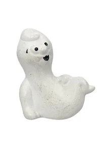 Ceramic Hand Painted Cartoon Ghost Halloween Figurine 2.75 inches tall - Picture 1 of 10