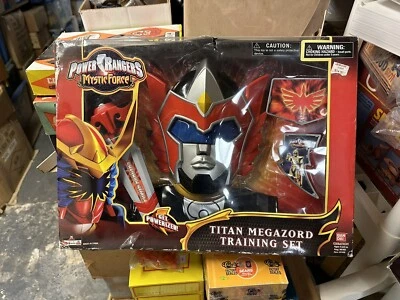 POWER RANGERS Mystic Force Titan Megazord Juego de Entrenamiento Nuevo de Lote Antiguo Sellado Calidad AFA Foto 1 de 4