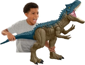 Jurassic World Super Colossal Dinosaur Actionfigur, großer Allosaurus Dino Spielzeug - Bild 1 von 12