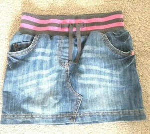 Next Denim Skirt Girl 8 years 128cm length above Knee Very Good Condition - Picture 1 of 3