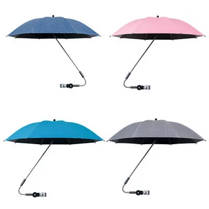 Universal Adjustable Sun Shade Parasol (Pram Pushchair Stroller Baby Umbrella) - Picture 1 of 16