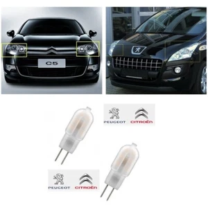 2 AMPOULE HP24 HP24W LED FEUX DE JOUR DIURNE CITROEN C5 PEUGEOT 3008 5008 - Picture 1 of 5