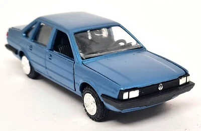 Conrad 1/43 Volkswagen Santana GL Metallic Blue Diecast Model Car - Image 1 of 4