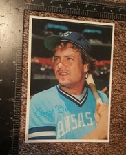 1980 Topps Giant 5x7 Baseball Card MINT  Kansas City Royals George Brett
