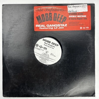 Mobb Deep Real Gangstaz 12" LP Record Album Vinyl - Image 1 of 4