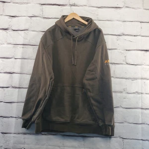 ARIAT REBAR Sweatshirt Hoodie Mens XXL Heavyweight Canvas Details Workwear - Picture 1 of 9
