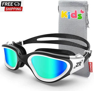 ZIONOR Kids Swim Goggles, G1MINI Polarized Swimming Goggles Comfort for Age 6-14 - Picture 1 of 32