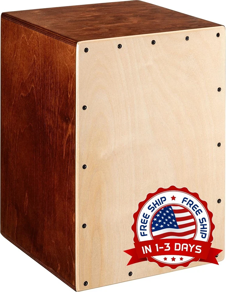 Caja con caja y tono de bajo para música acústica, toca con las manos, NUEVO US Foto 1 de 4