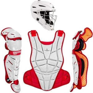 All-Star AFX Fastpitch Catcher's Kit CKW-AFX, Softball, White/Scarlet Red, Small - Picture 1 of 1