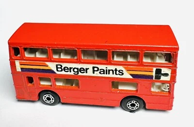 MATCHBOX SUPERFAST # 17 THE LONDONER vintage 1972 Berger Paints Lesney England  - Image 1 of 4