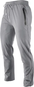 Men'S Lightweight Quick Dry Hiking Running Pants Outdoor Sports Breathable Zippe - Picture 1 of 12