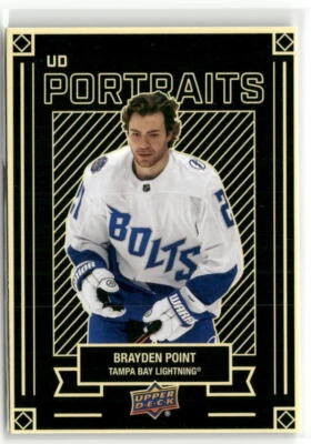 2022-23 Upper Deck #P-5 Brayden Point UD Portraits - Image 1 of 2