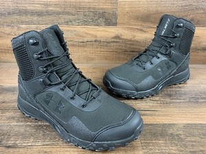 combat boots under armour