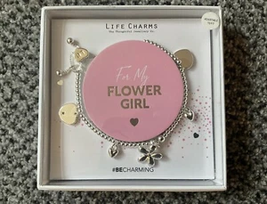 Life Charms jewellery bracelet - Flower Girl - Picture 1 of 2