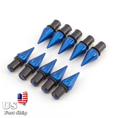 USA 5MM 5MM Universal Fairing Windscreen Screw Bolt Kit Windshield Mounting Nuts - Image 1 of 4