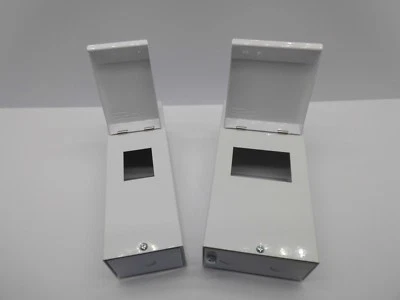 ESR ME2, ME4 2, 4 IP40 MODULAR METAL CLAD ENCLOSURE UNIT DIN RAIL EARTH BAR