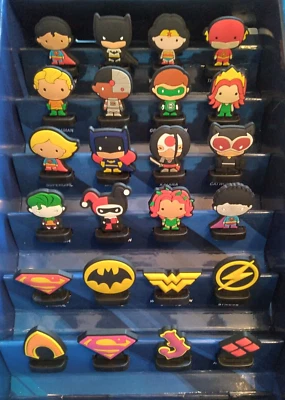 Circle K DC Herostix Juego completo de 24 con estuche: Batman Superman Wonder Woman...  Foto 1 de 4