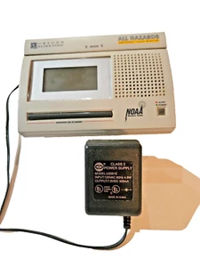NOAA Weather Radio Emergency Alert Monitor Oregon Scientific Battery Or Plug In - Afbeelding 1 van 11