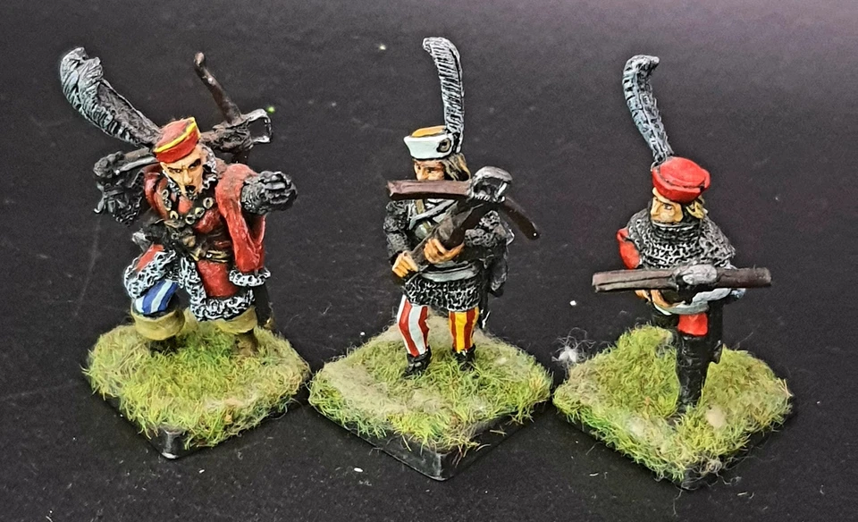 USA Duty Paid Painted Marksmen of Miragliano Dogs of War Old World WFB Rare - Image 1 of 4