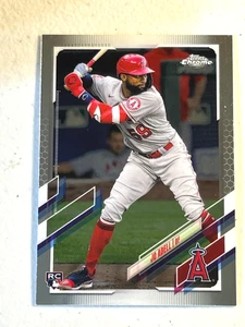 2021 Topps Chrome Jo Adell #142 Chrome RC Los Angeles Angels - Bild 1 von 4
