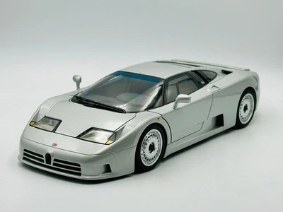 1:18 Bugatti EB 110 GT -- Silver -- AUTOart 70979 - Image 1 of 4