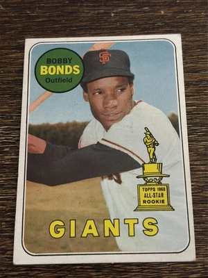 Topps Bobby Bonds #630 1969 radiocontrol novato serie alta gigantes en muy buena condición-excelente+ o mejor Foto 1 de 2