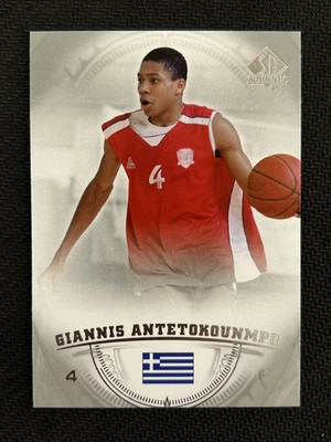 Giannis Antetokounmpo 2013-14 Upper Deck SP Authentic UD SPA Rookie perfect n2 - Image 1 of 4