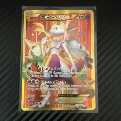 Mewtwo EX Full Art Gold Secret Rare Breakthrough 164/162 Secret Rare Mint - Image 1 of 4