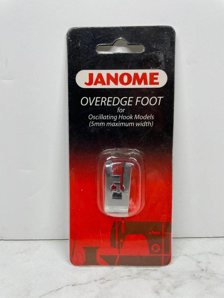 Pie Janome Overedge para modelos de gancho oscilante máximo 5 mm de ancho Foto 1 de 1