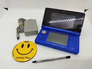 Nintendo 3DS Console Aqua Blue  Japan Ver.  TESTED - Picture 1 of 9