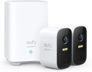 Eufy Security WLAN Full HD Sicherheitssystem mit 2 Kameras (Weiß) - Bild 1 von 5
