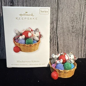 NEW Hallmark Keepsake Ornament 2010 “Mischievous Kittens” Series 12th - FreeShip - Picture 1 of 4