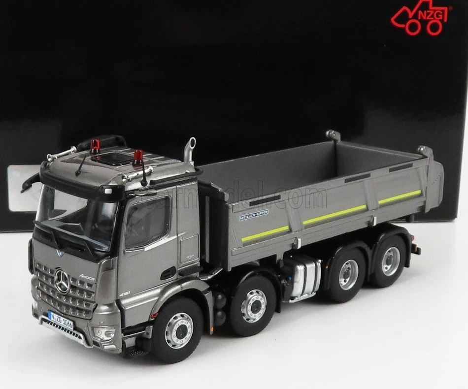 1/50 NZG - MERCEDES BENZ - AROCS 4151 8x4 MEILLER KIPPER CASSONE LM10660055 - Immagine 1 di 1