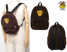 Baby Milo Store By A Bathing Ape Fur Fabric Mini Backpack 2024 SS BABY MILO JPN