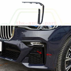 ABS Left Side Front Bumper Fog Light Trim Strip For BMW X7 G07 2020-2022 - Picture 1 of 7