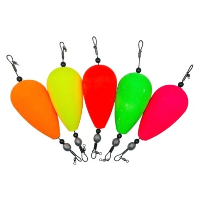 THE JIG STOP 4" Pear Popping corks 1pk - 6pk BIG GAME TARPON FISHING FLOAT