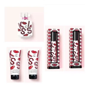 Victoria’s Secret JUST A KISS EDP (3.4 fl.oz.) / Rollerball(2) / Body Cream(2) - Picture 1 of 9