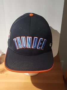 Rare Oklahoma City Thunder '47 Brand Team Logo OSFM Strapback Hat Cap - Picture 1 of 8