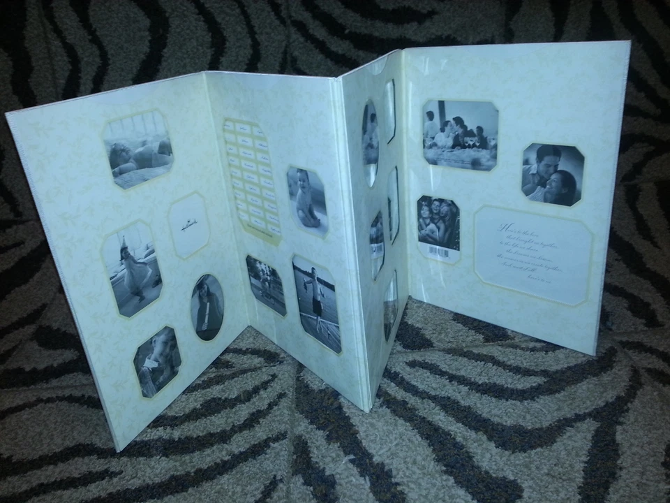 Sello ÁLBUM DE BODAS Regalo STORYBOARD Foto PANTALLA DE IMÁGENES Nuestra Historia de Amor NUEVO Foto 1 de 4